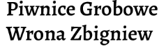 Piwnice grobowe logo